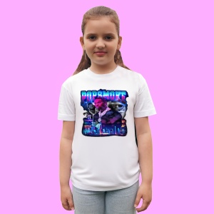 Tricou Pop Smoke - City Night, muzica R&B, Dama | Barbat | Copii - Img 2