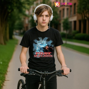 Tricou Post Malone - Ice Theme, muzica RAP, Dama | Barbat | Copii, Culoare Negru - Img 10