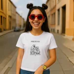 Tricou Prietenia adevarata - Copii | Dama | Barbat - Img 5