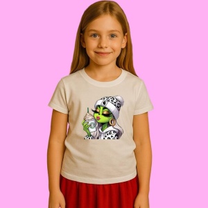 Tricou Retro Grinchmas And Co Whoville University Cricut, din bumbac 100%, tricou alb, Copii | Dama | Barbat