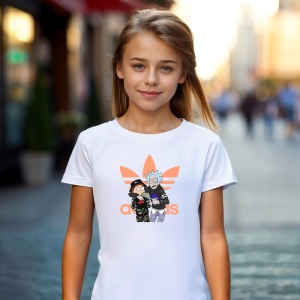 Tricou Rick & Morty Friends Tricou Alb - Copii | Dama | Barbat - Img 4