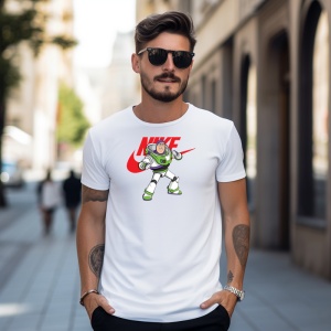 Tricou Robots Play Tricou Alb - Copii | Dama | Barbat - Img 9