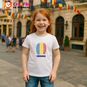 Tricou Romania amprenta tricolor |Colectia Tricouri Romania - Img 2