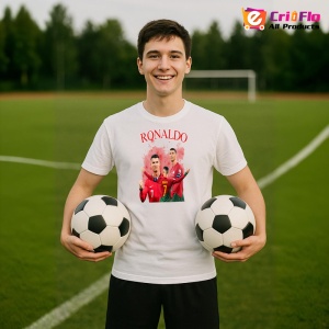 Tricou Ronaldo CR7 Presentation - Copii | Dama | Barbat - Img 3