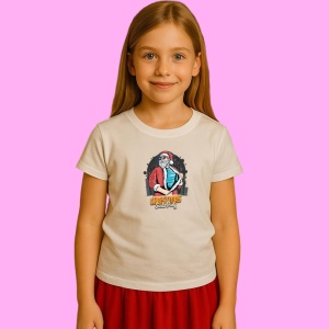 Tricou Santa Crossed Arms, din bumbac 100% Copii | Dama | Barbat - Img 2