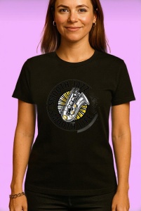 Tricou Smooth Jazz Smooth Life, Copii | Dama | Barbat, culoare negru