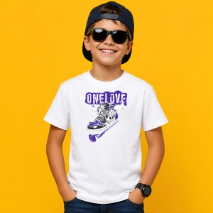 Tricou Sneaker Mov Stil Graffiti One Piece Urban, din bumbac 100% Copii | Dama | Barbat - Img 2
