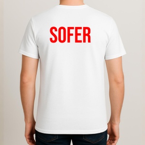 Tricou SOFER , Personalizat | Unisex Dama si Barbat