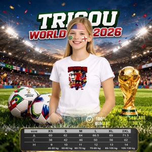 Tricou Son Heung Min South Korea World Cup Fifa 2026, din bumbac 100%, tricou alb, Copii | Dama | Barbat - Img 8