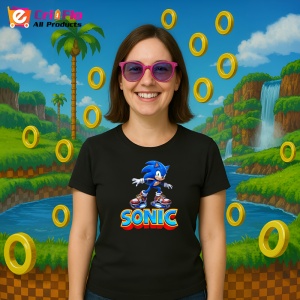 Tricou Sonic - Patine Turbo Copii | Dama | Barbat - Img 3