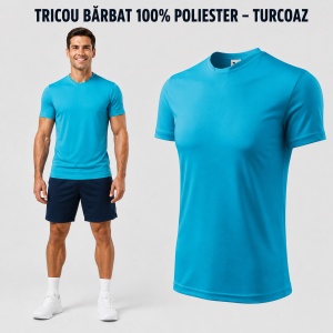 Tricou Sport Bărbați Malfini Fantasy 124, 100% Poliester – Echipament Fotbal, Activități Sportive, Extra Dry, 17 Culori, S–3XL - Img 17