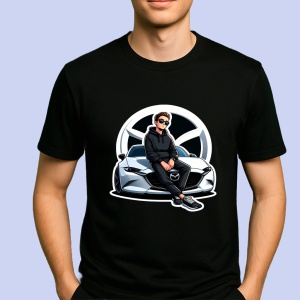 Tricou Still Cool Mazda Car | Unisex Dama si Barbat
