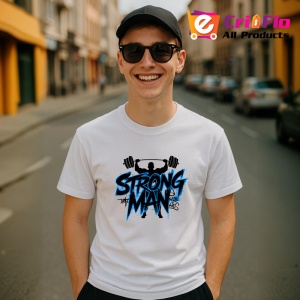 Tricou Strong Man Haltere Muschi, Copii | Dama | Barbat - Img 7