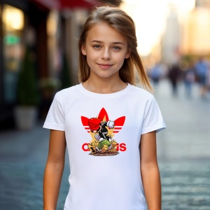 Tricou Super Mario Street Tricou Alb - Copii | Dama | Barbat - Img 4