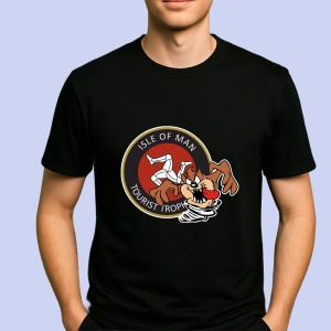 Tricou Tazz Vartej Cu Logo Isle Of Man | Unisex Dama si Barbat