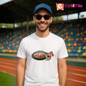 Tricou Tazz Vartej Cu Logo Jaguar | Unisex Dama si Barbat - Img 3