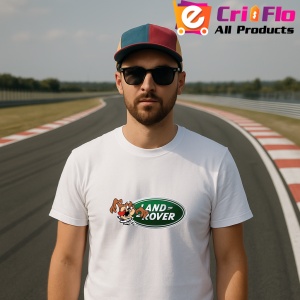 Tricou Tazz Vartej Cu Logo Land Rover | Unisex Dama si Barbat