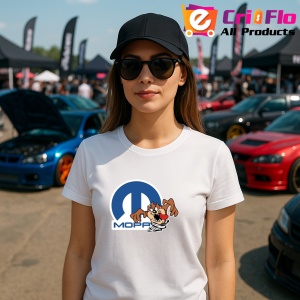 Tricou Tazz Vartej Cu Logo Mopra | Unisex Dama si Barbat - Img 2