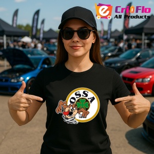 Tricou Tazz Vartej Cu Logo Ossa | Unisex Dama si Barbat - Img 2