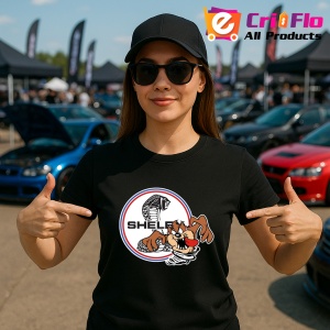 Tricou Tazz Vartej Cu Logo Shelby | Unisex Dama si Barbat - Img 2