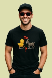 Tricou Te pui, CaPra, Copii | Dama | Barbat , tricou negru