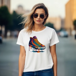 Tricou Tenesi Curcubeu - Copii | Dama | Barbat - Img 10