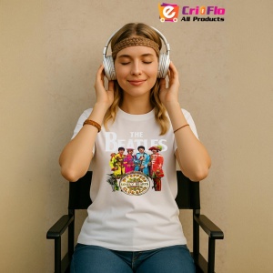 Tricou The Beatles - Sgt. Pepper, muzica Hip-Hop / Rap, Dama | Barbat | Copii - Img 7