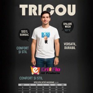 Tricou The Boss Baby bebelus sef in misiuni secrete si comice, Copii | Dama | Barbat - Img 6