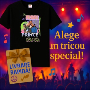 Tricou The Fresh Prince, muzica Hip-Hop / Rap (Will Smith), Dama | Barbat | Copii, Culoare Negru - Img 15