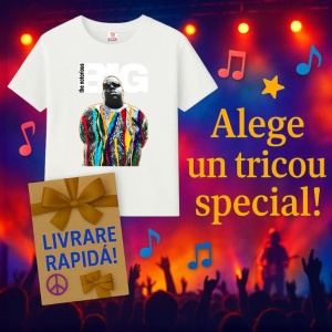 Tricou The Notorious B.I.G. v1, muzica Hip-Hop / Southern Rap, Dama | Barbat | Copii - Img 11