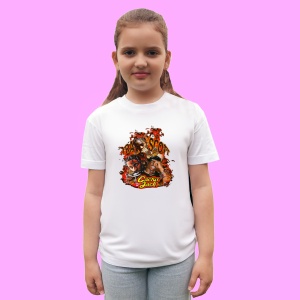 Tricou Travis Scott - Cactus Jack Flames, muzica Alternative / Electropop / Rap Rock, Dama | Barbat | Copii - Img 2