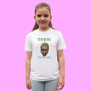 Tricou Tupac reincarnated green, muzica Pop, Dama | Barbat | Copii - Img 3