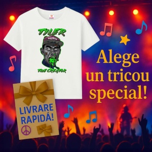 Tricou Tyler, The Creator - Green Drip, muzica Hip-Hop / Pop / Rock, Dama | Barbat | Copii - Img 11