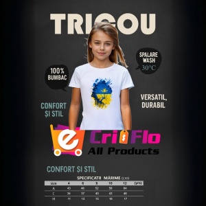 Tricou Ukraine Steag Splash Art, Copii | Dama | Barbat - Img 8