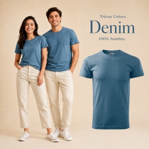 Tricou Unisex Damă / Bărbat Heavy New 137 – 100% Bumbac, Guler Rotund, 200 g/m², XS–5XL - Img 21
