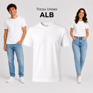 Tricou unisex damă și bărbat, 100% bumbac, mărimi XS–4XL, 22 culori disponibile - Img 11