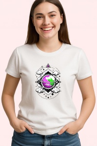 Tricou Universul In Nor Ilustratie Abstracta, Copii | Dama | Barbat
