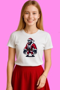 Tricou Venom Christmas Haine Negre, din bumbac 100%, tricou alb, Copii | Dama | Barbat - Img 3