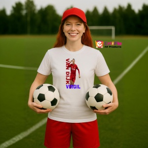 Tricou Virgil Van Dijk Liverpool - Copii | Dama | Barbat - Img 2