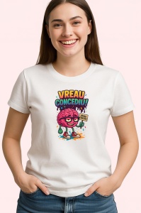 Tricou Vreau concediu, creier obosit, Copii | Dama | Barbat - Img 4