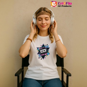 Tricou Welcome To The 90s Caseta Neon, Copii | Dama | Barbat - Img 11