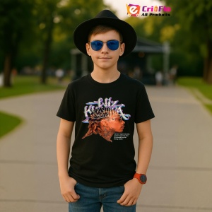 Tricou Wiz Khalifa Profil lateral cu par impletit si ochelari, muzica Hip-Hop / Trap, Dama | Barbat | Copii, Culoare Negru - Img 6