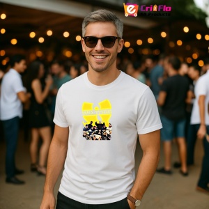 Tricou Wu-Tang Clan - Yellow Logo, muzica Hip-Hop / Trap, Dama | Barbat | Copii - Img 4