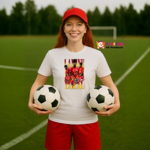 Tricou Yamal Lamine Spania - Copii | Dama | Barbat - Img 2