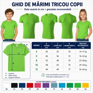 Tricouri Copii din bumbac Băieți și Fete - Img 4