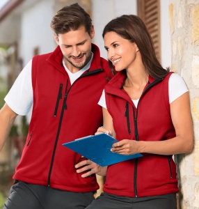 Vestă Damă Bărbat Unisex roșie