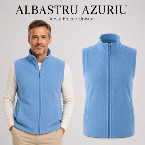 Vesta Polar Fleece Unisex Bărbat cu Fermoar Malfini Next 518 – 280 g/m² - Img 12