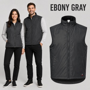 Vestă Unisex Bărbat Damă tip Jachetă fără Mâneci, Călduroasă cu Fleece și Fermoar – Body Warmer 509 - Img 13