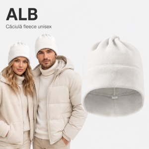 Căciulă Polar Fleece Unisex 2 în 1 – Căciulă sau Fular Malfini Practic 519 - Img 11