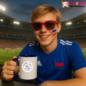 Cana Ajax Amsterdam , cu logoul stema echipei, Cadoul Perfect - Img 26